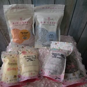 Pink Zebra Air Care+ Bath Soak Set - Orange, Blue, Yellow, Pink